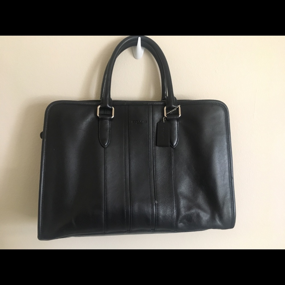 Coach Briefcase Leather bag F72309 - Picture 5 of 5